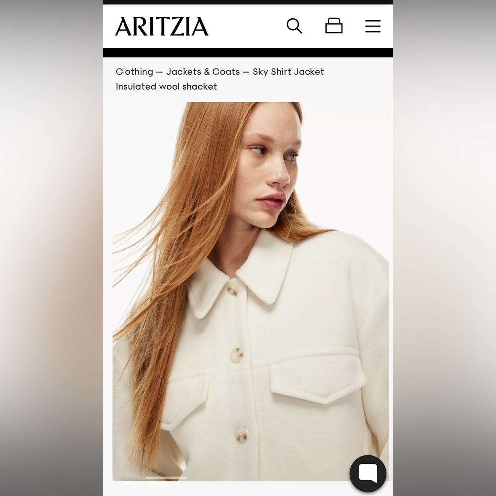 Aritzia Shirt Jacket